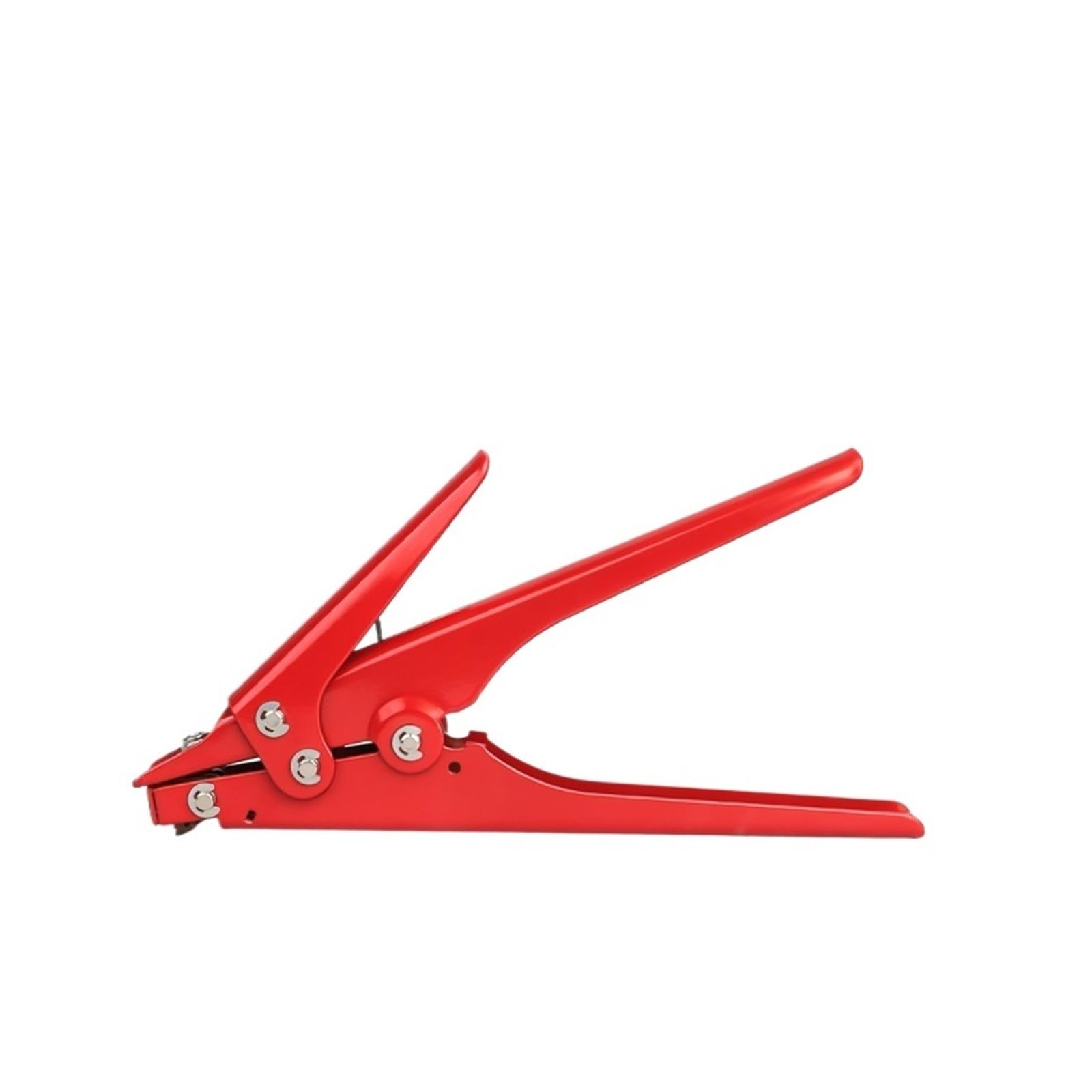 Joxlover Rosso Wire Stripper, Cable Tie Gun Clamp Fastening Automatic Tensioning Nylon Width 2.3Mm To 9.5Mm(Rosso)