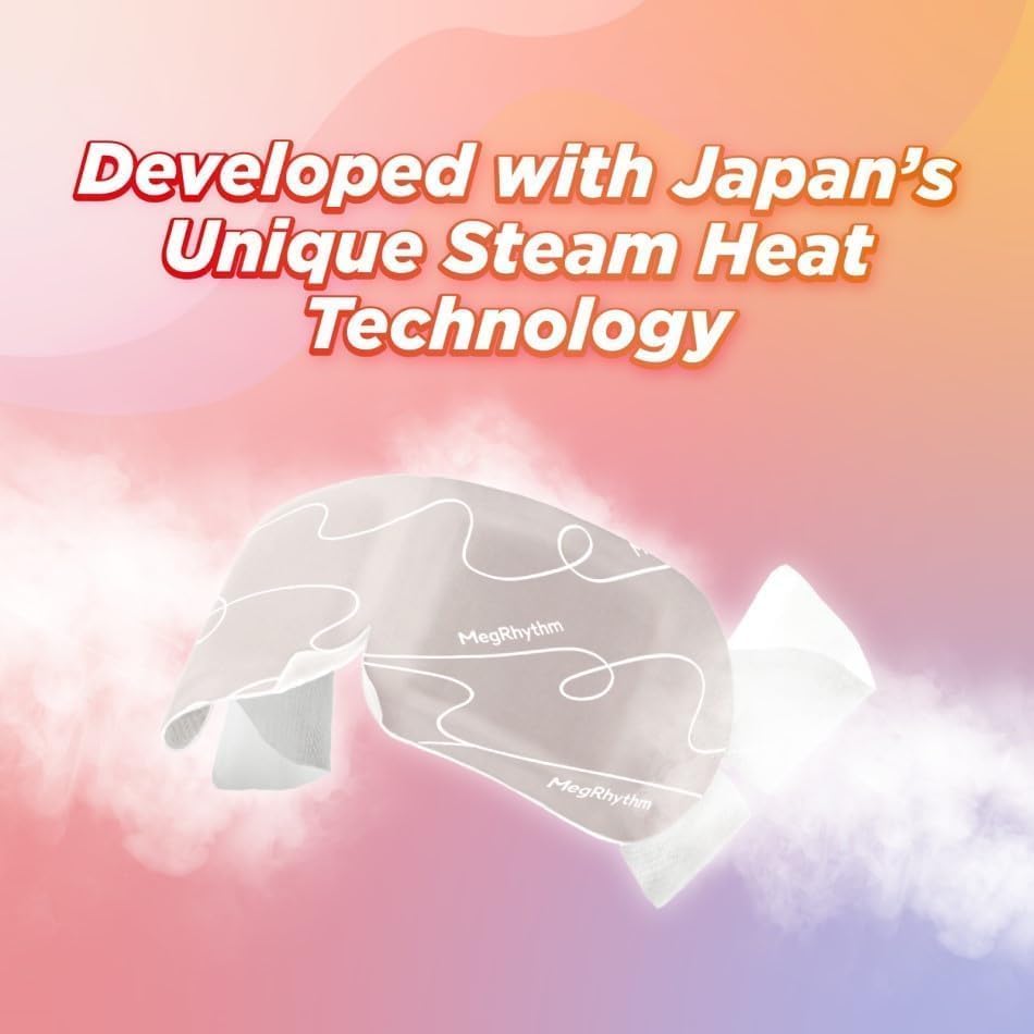 Import from Japan Megurism Gentle Steam Hot Eye Mask,Heated Eye Mask Warm Compress for Eyes,Pack of 12,Relaxation Gifts for Woman (2 Boxes, No Scent)