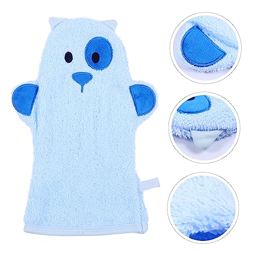 ERINGOGO 3 Pecas Luvas De Banho De Desenhos Animados Linda Luva De Banho De Bebê Estilo Animal Bonit