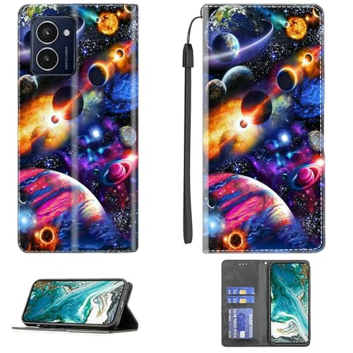 Custodia Comaptibile per Hmd Pulse 5G Case Cover Supporto Premium in PU con 9H HD Vetro Temperato CPT31