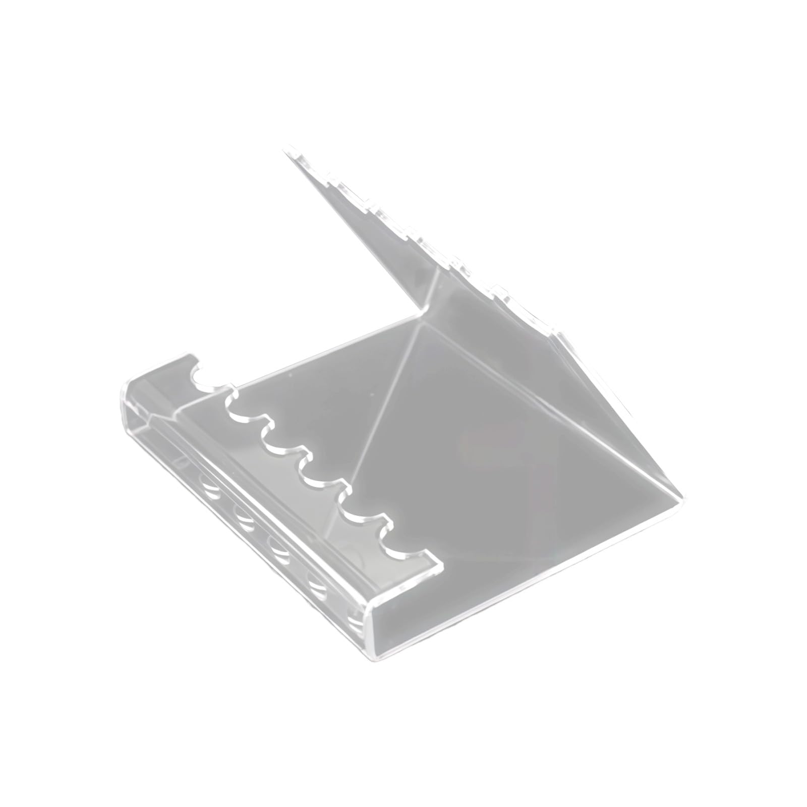 Shunzhong Space Saving Desk Pen Organiser Multifunctional Clear Acrylic Fountain Pen Display Stand for Cosmetic Tools Storage Writing