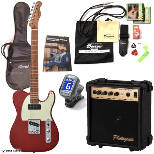 Amazon | Bacchus バッカス BTE-2-RSM/M エレキギター 初心者