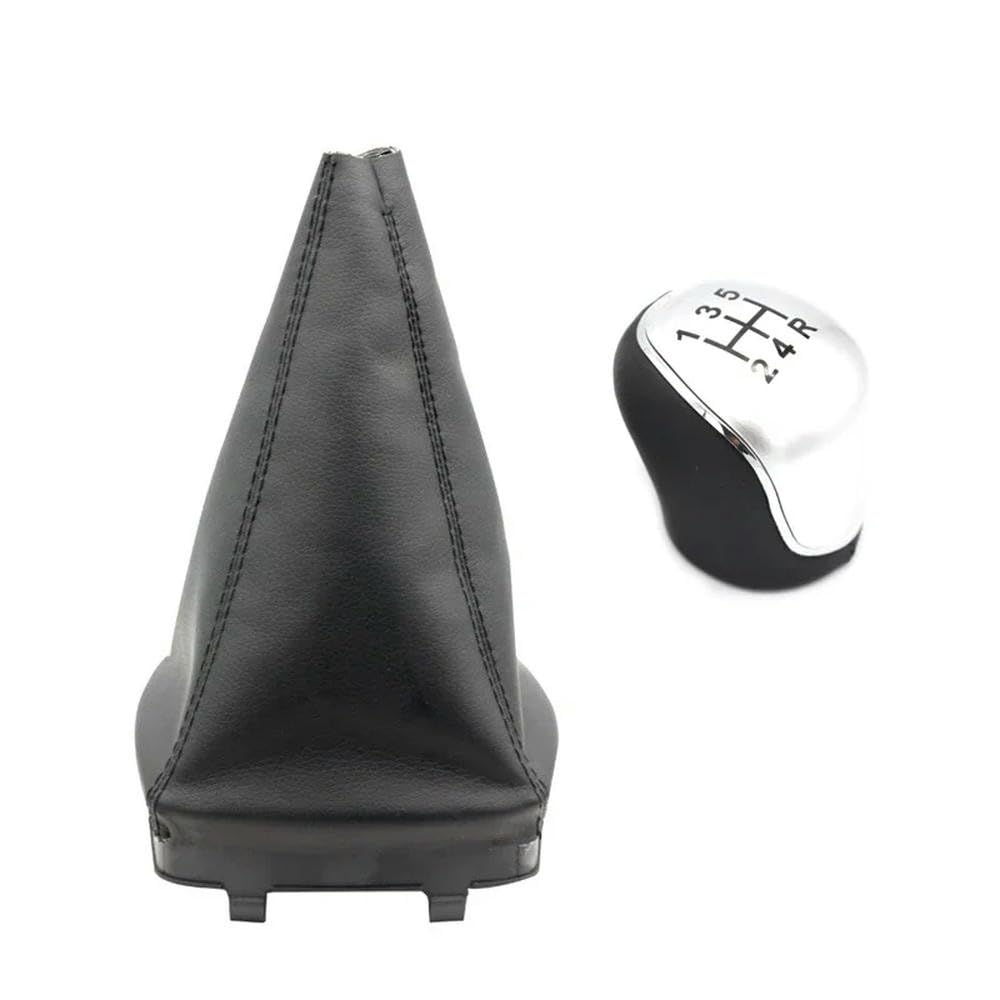 GZNBB Car Manual Gear Shift Knob Boot Cover Gaiter Lever Shifter Handle Stick, for Ford Mondeo 4 Mk4 IV 2007-2014