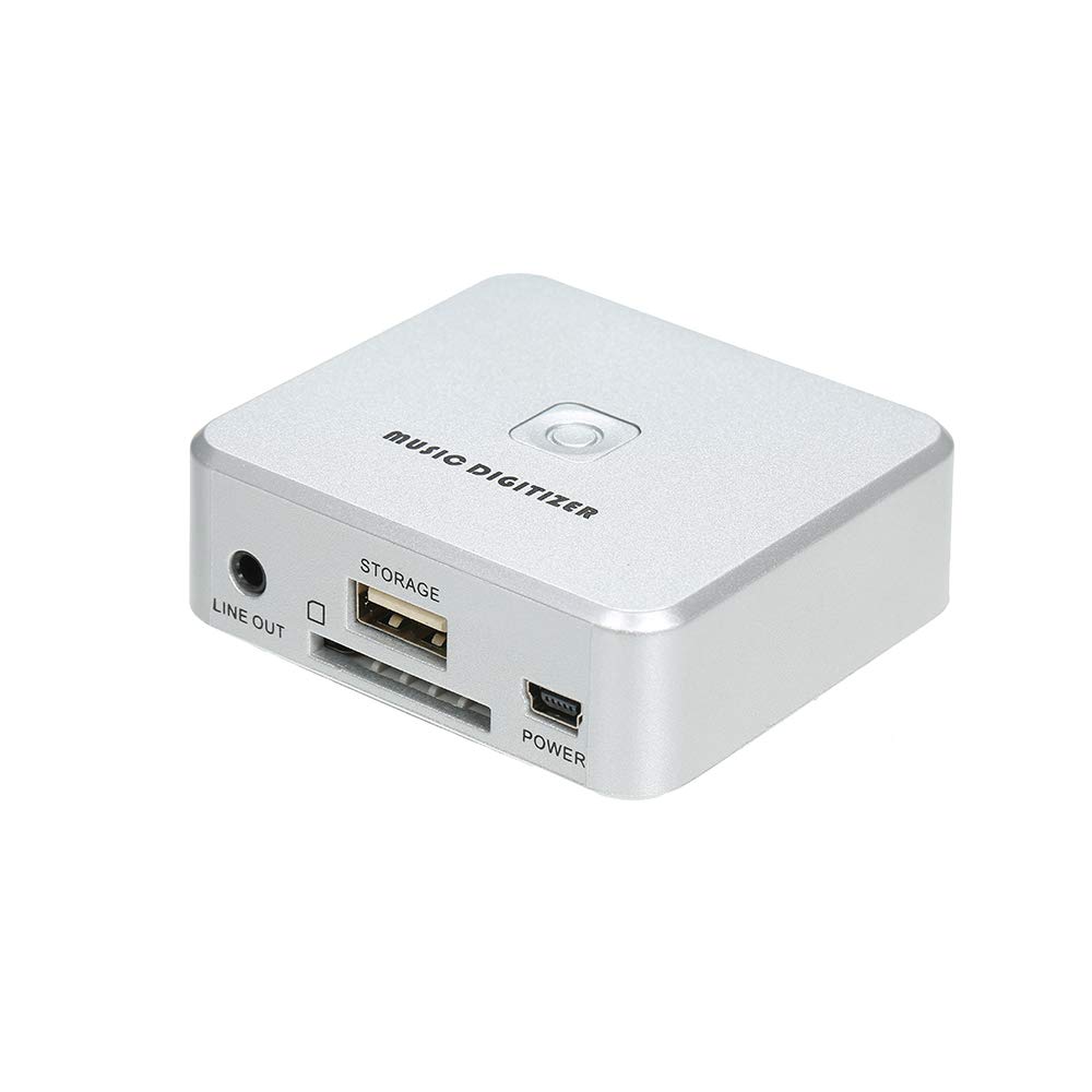 Docooler Music digitalizzatore Music Player Registra musica analogica in scheda SD Unità USB Porta mini USB Riproduzione del telecomando