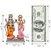 alikiki Vishnu Lakshmi Narayana Statue – 4.7 Inch Lord Vishnu W/Laxmi MATA Indian Diwali Pooja Item Murti Gifts for Indian Couple Friend Family Home Office Mandir Temple Puja Decor