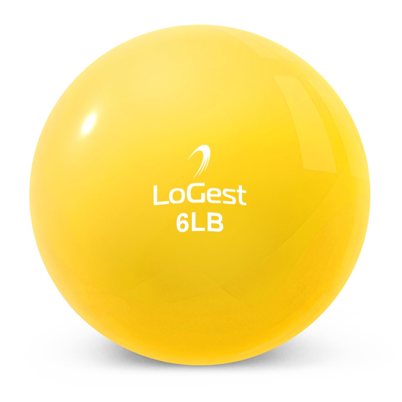 Logest Gewichtete Gymnastikbälle, runde Form, Medizinball, 0,5 kg, 0,9 kg, 1,4 kg, 1,8 kg, 2,3 kg, 2,7 kg, verfügbar, Muskelaufbau für Männer und Frauen, 1 Paar