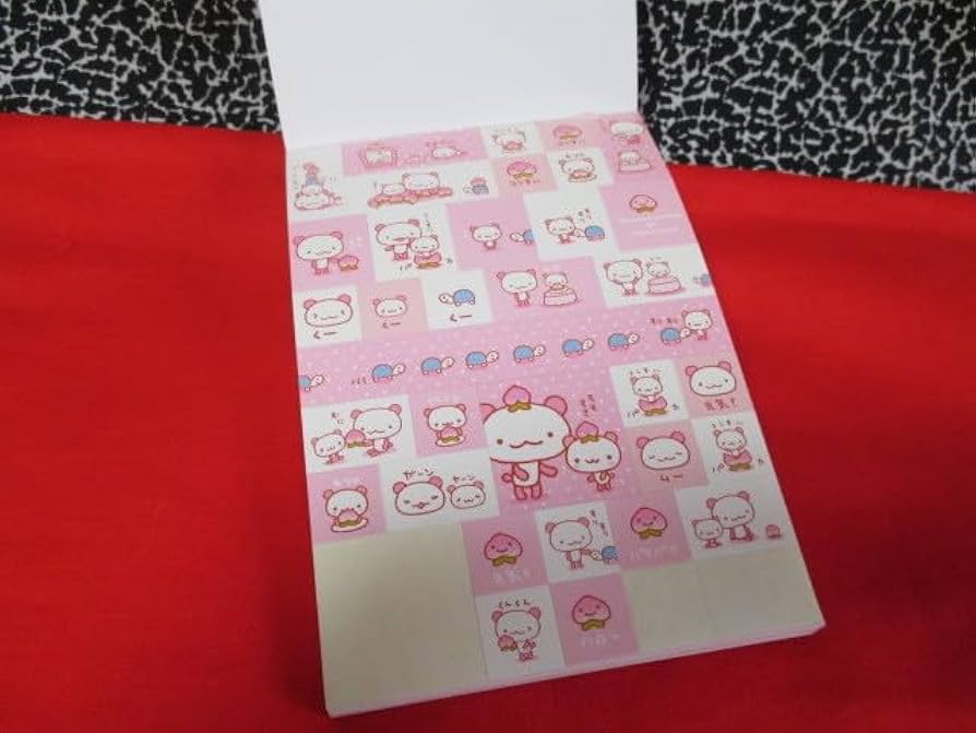 Amazon.co.jp: モモパンダ サンエックス メモ帳 平成レトロ