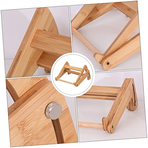 Soporte ajustable para notebook SHOWERORO madera miniatura 2