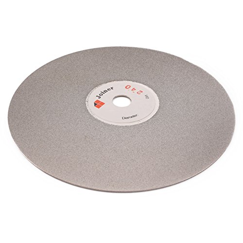 Image of 6 inch inch 150 mm Grit 240 Diamond Grinding Disc Abrasive Wheel Coated Flat Lap Disk Jewelry Tools for Gemstone Glass Rock Ceramics