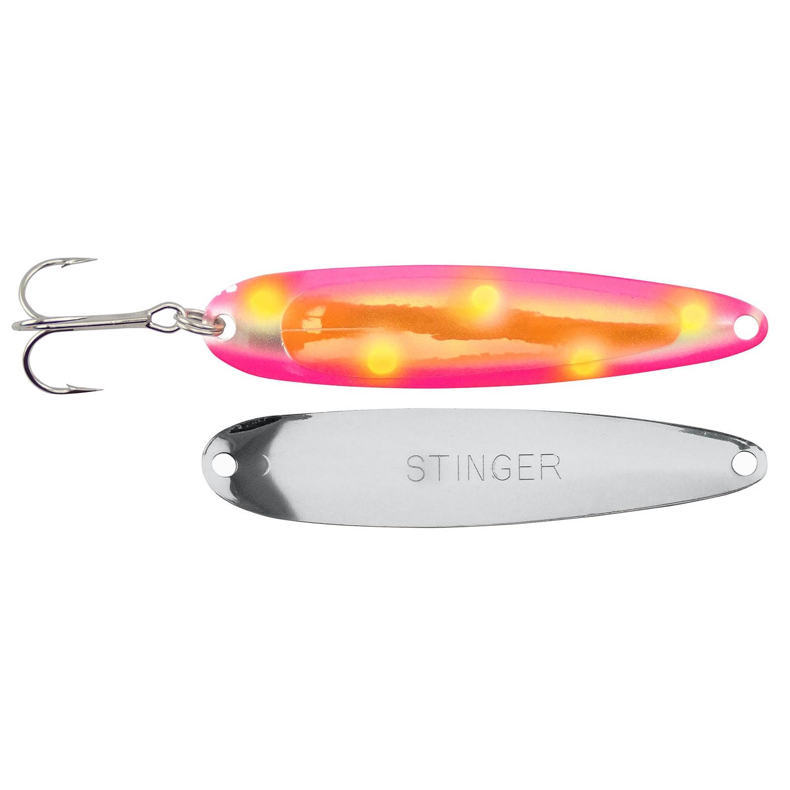 Michigan Stinger Standard Spoon UV Pink Flash 3 3/4 in.