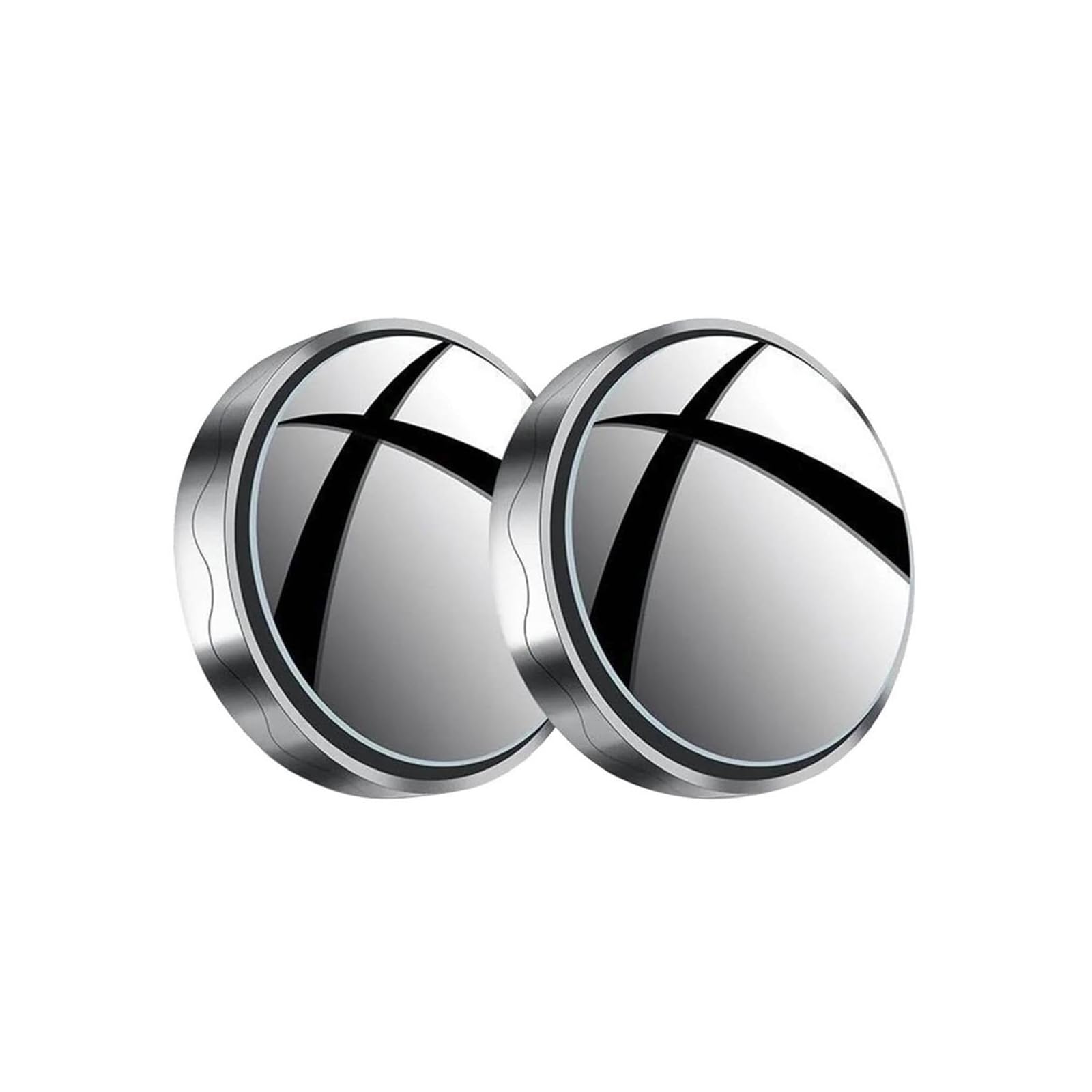 WPJOLOAAX 2 Pcs Blind Spot Mirror, For Toyota Yaris Cross (XP210) 2020-2025 360 Degree Adjustable Convex Mirror Wide Angle HD Glass Side Wing Mirror Parking Device