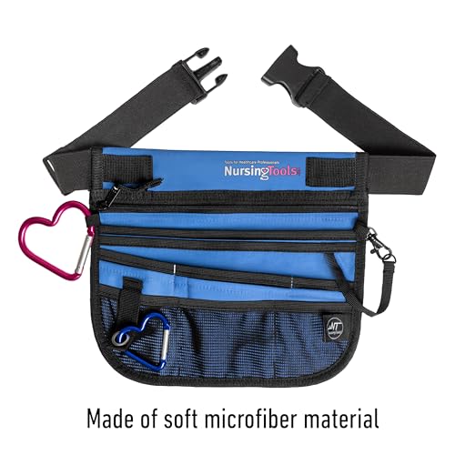 Image of Kangapak Nurse Fanny Pack Multi Compartment Waist Organizer Tool Bag for Students, Practitioners & Medical Professionals
