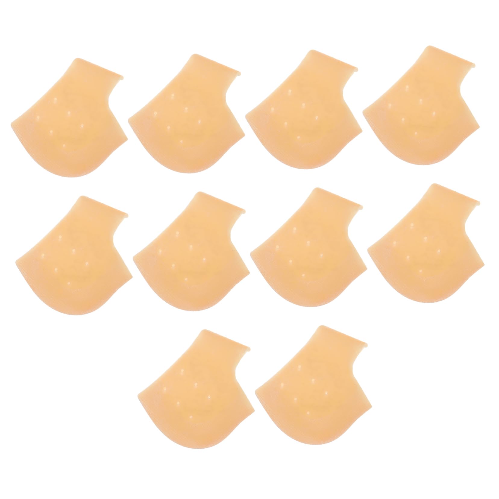 Ipetboom 5 Pairs Silicone Heel Protector Moisturizing Socks for Dry Cracked Heel Relief Insole for Pumps Men Women