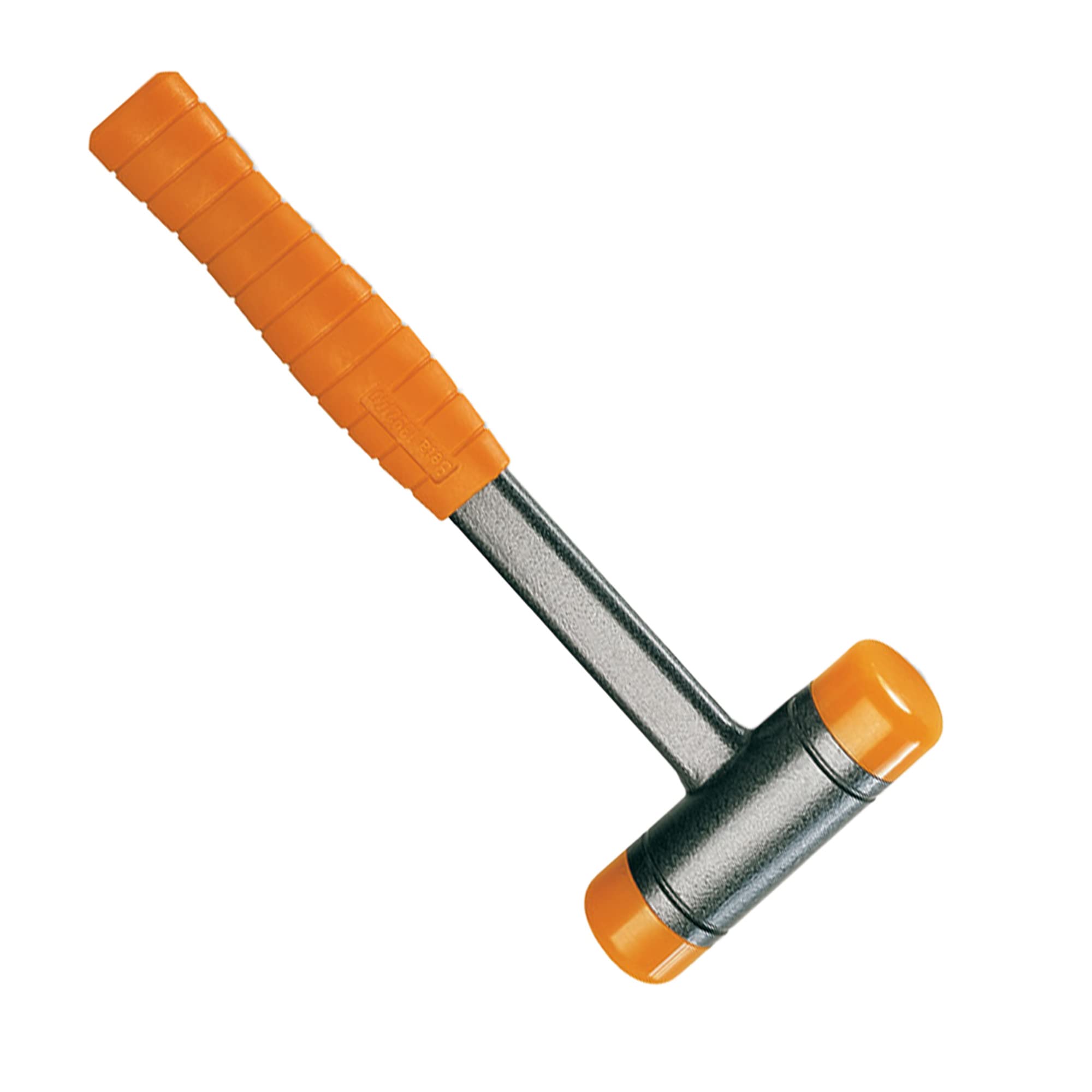 BETA - Mazzuola Antirimbalzo Professionale con Battenti Intercambiabili in Plastica 60 mm, Manico in Acciaio per Battitura Controllata e Lavorazioni Senza Rimbalzo, Serie 1392 60