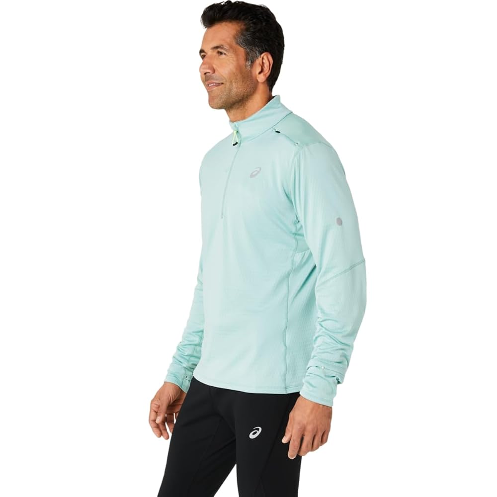 Amazon.com: ASICS Men's ROAD WINTER 1/2 ZIP MID LAYER