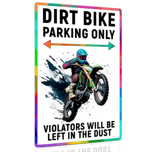 ALKB Dirt Bike Accessories Dirt Bike Sign Decor...