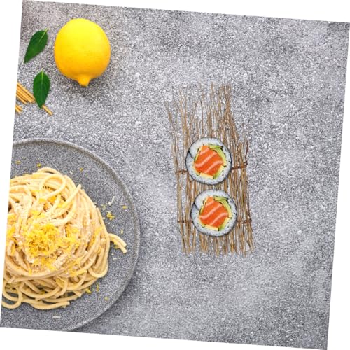 Set 4 platos japoneses para sashimi en forma de cerca miniatura 6