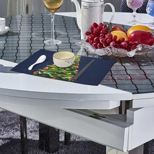 Set de table Noël lavable pour protéger de la chaleur lot de 6