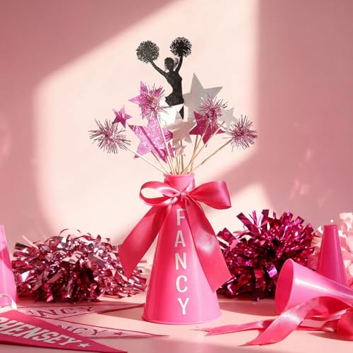image for Weysat 6 Sets Cheer Megaphone Bulk Cheerleading Party Centerpiece Deco