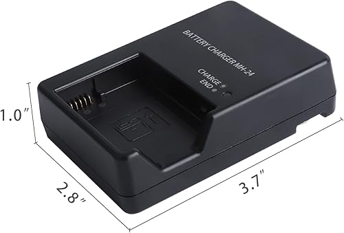 Miniatura 6 de Cargador de batería MH-24 compatible con cámaras réflex digitales Nikon EN-EL14 14a P7100 P7000 D5100 D5200 D5300 D5500 D5600 Df D3100 D3200 D3300