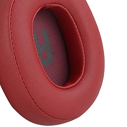 Image of Geekria Replacement Ear Pads Compatible with JBL Tune720BT / Tune750BTNC / Tune710BT / Tune700BT / Tune760NC / Tune770NC Wireless Over-Ear Headphones Ear Cushions, Repair Parts (Red)