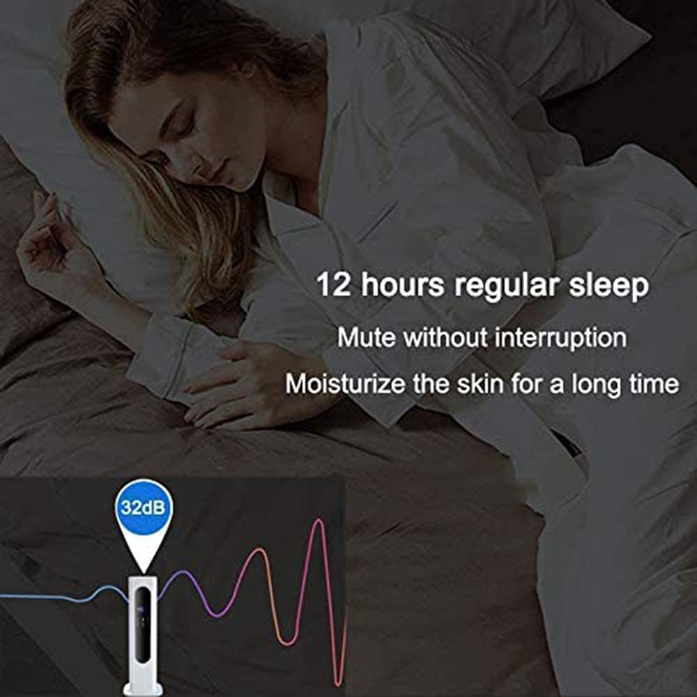 Humidificadores para Dormitorio, Industriales, Comerciales, De Gran Capacidad, De Pie, con Luz De Noche para Bebés, Silenciosos, Apagado Automático, Tamaño, Fáci