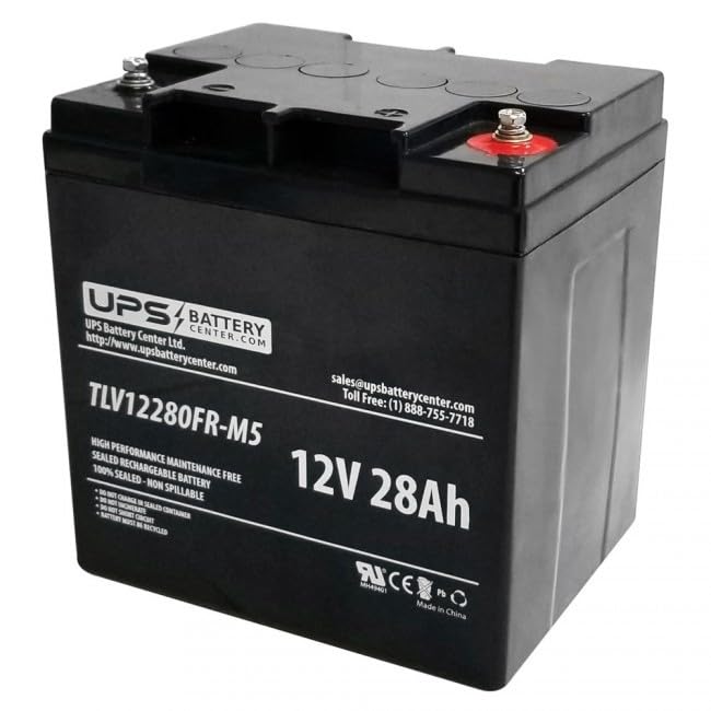 Amazon.com: UPSBatteryCenter® 12V 28Ah Compatible Replacement