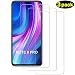 Produktbild DOSMUNG Panzerglas Schutzfolie Kompatibel für Redmi Note 8 Pro, [3 Stück] HD Vollständige Abdeckung Displayschutzfolie für Xiaomi Redmi Note 8 Pro, Anti-Kratzer, Hüllenfreundlich, Bläschenfrei