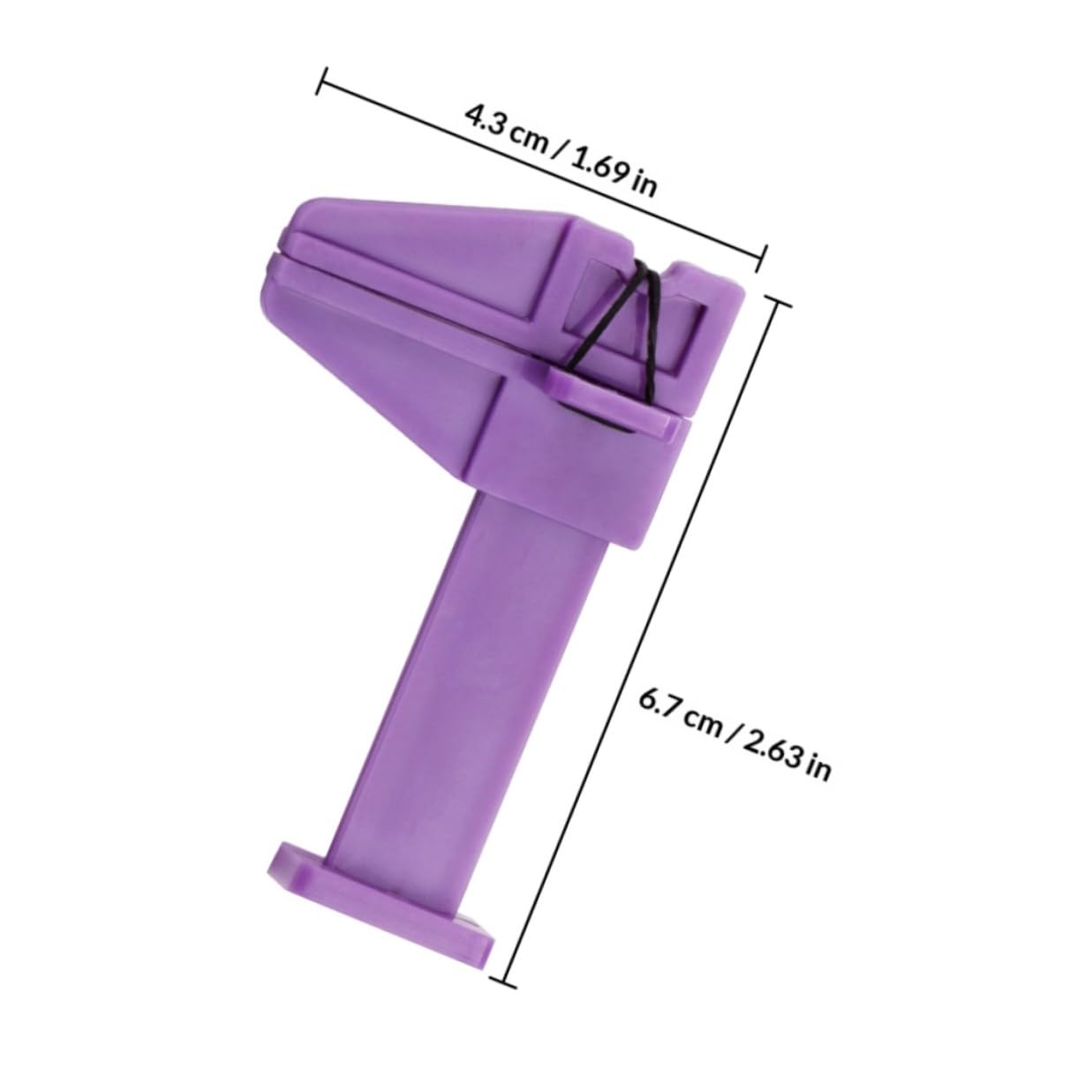 Manicure Positioning Clip Nail Extension Clamp Set 5pcs Plastic Multi-color for Salon Nail Art