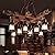 A Million 8 Lights Industrial Retro Wooden Chandelier Pendant Light Island Hanging Ceiling Fixture Vintage Farmhouse Wood Light Adjustable Chain for Home Cafe Bar Restaurant (39.4")