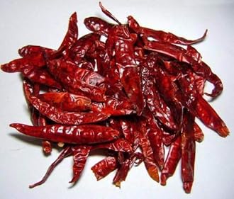 Spacetouch Kashmiri Mirch Red Chillies Chilli Spices Whole Sun Dried Red Chilly Dry 450 Gram