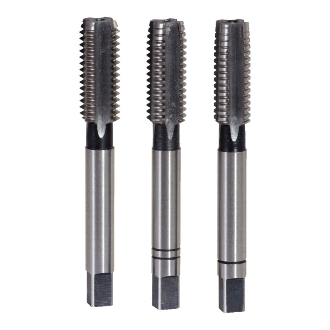 12 x 1.00 Metric Hand Tap - Plug, High Speed Steel / Ground Thread