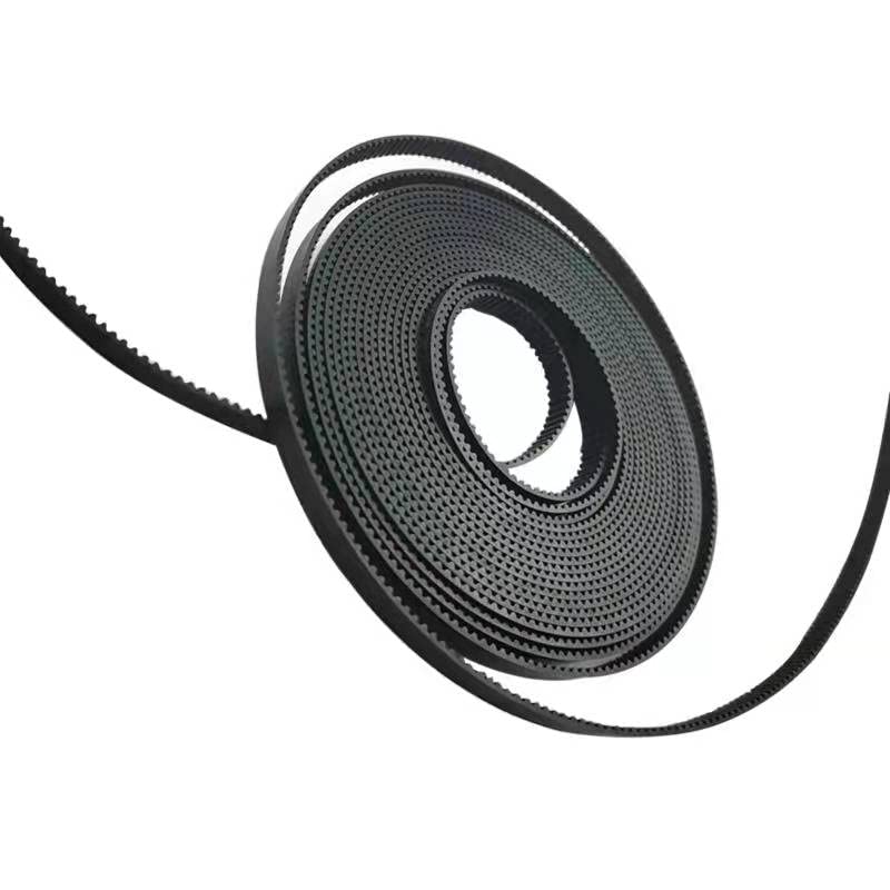 Cintura in Gomma GT2 5 metri, cinghia aperta sincronica della stampante 3D 6mm con fibra di vetro per stampanti 3D Ender 3, nero