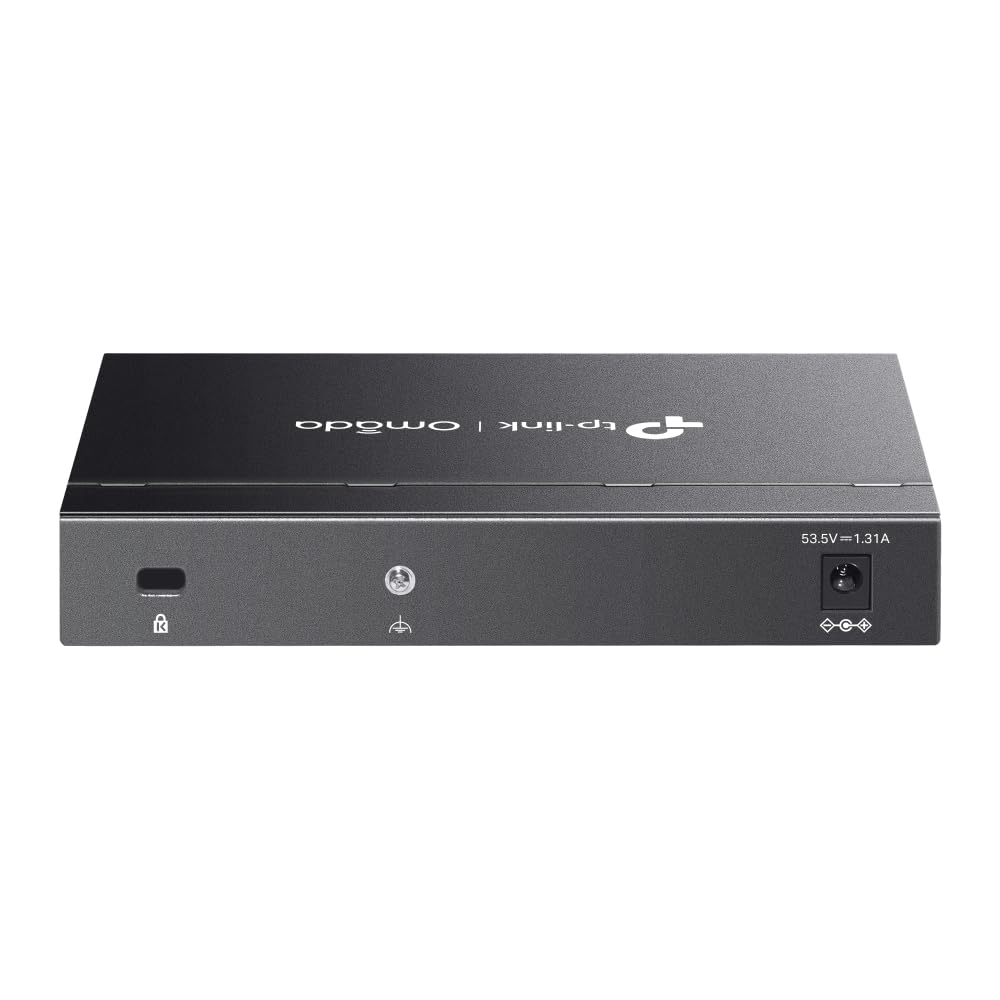 TP-Link ES206GP Commutateur réseau Gigabit PoE 6 ports, 4 ports PoE+, budget total de 65 W, commutateur réseau, commutateur Ethernet Omada, répartiteur Ethernet, boîtier en métal, gestion facile du