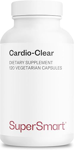 Supersmart - Cardio Clear (Garlic EDTA Supplement) - with Malic Acid, Calcium Disodium EDTA, Magnesium, Bromelain | Non-GMO & Gluten Free - 120