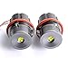 Super Bright 40W 1600LM CREE XT-E LED Error Free Angel Eye Halo Ring Replacement For BMW Car 1 5 6 7 Series E87 E39 E60 E61 E63 E64 E66 E83 E53 M5 X3 X5 - Compatible and Fits For BMW
