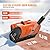 Habitio Snow Shovel Cordless, 20V | 12 Inch Electric Snow Blower with 2 X 4.0Ah Replaceable Batteries & Fast Charger Up to 50 Mins, Electric Shovel with Directional Plate & Adjustable Front Handle