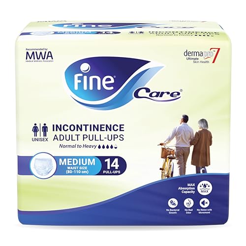 Fine Care Adult Incontinence Diaper Pull-ups Medium size 80 110cm 14 Diapers