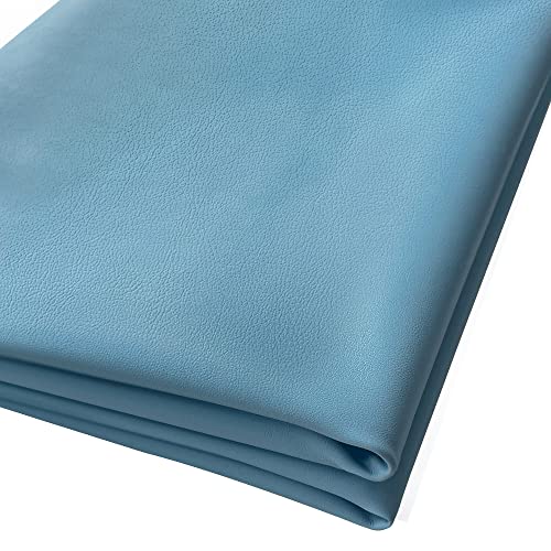 Similicuir bleu ciel souple 0,9 mm facile à coudre pour réparer vos housses