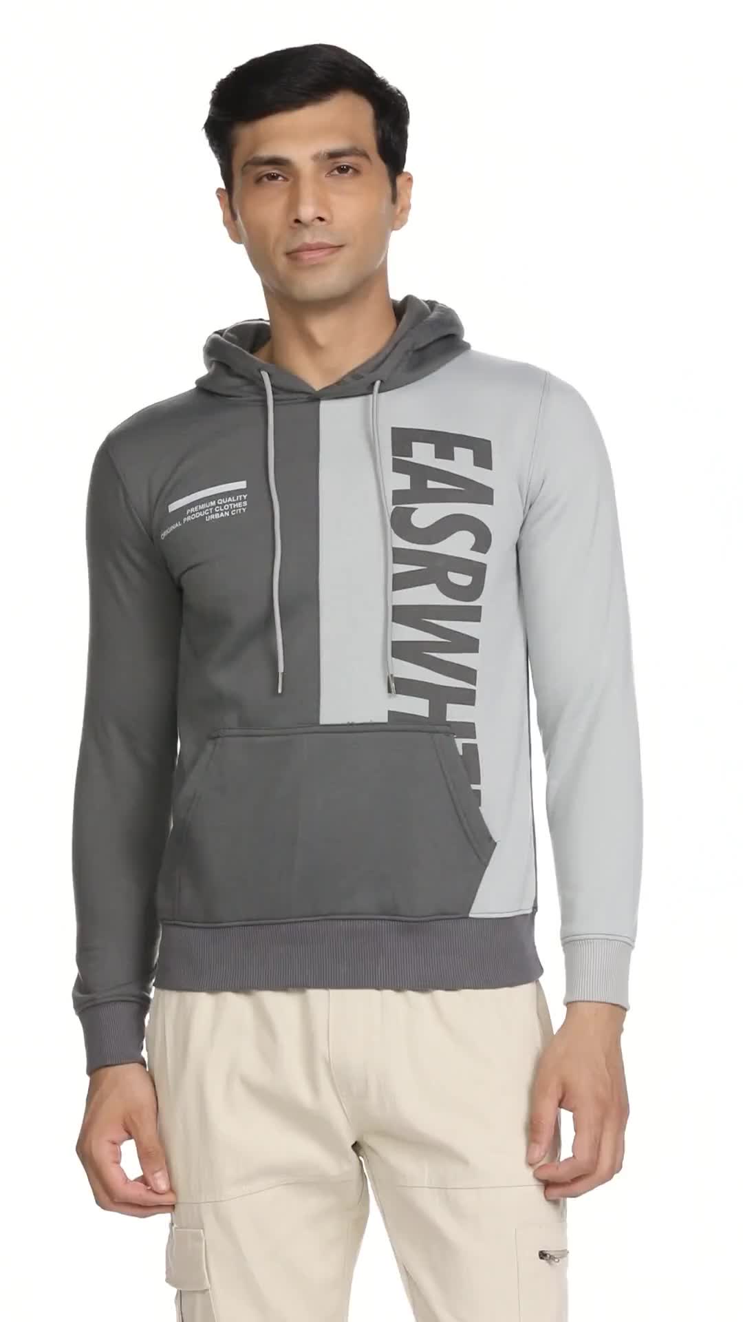 Buy Tagas Men's Streetwear Graphic Hoodie|Sweatshirt for Men