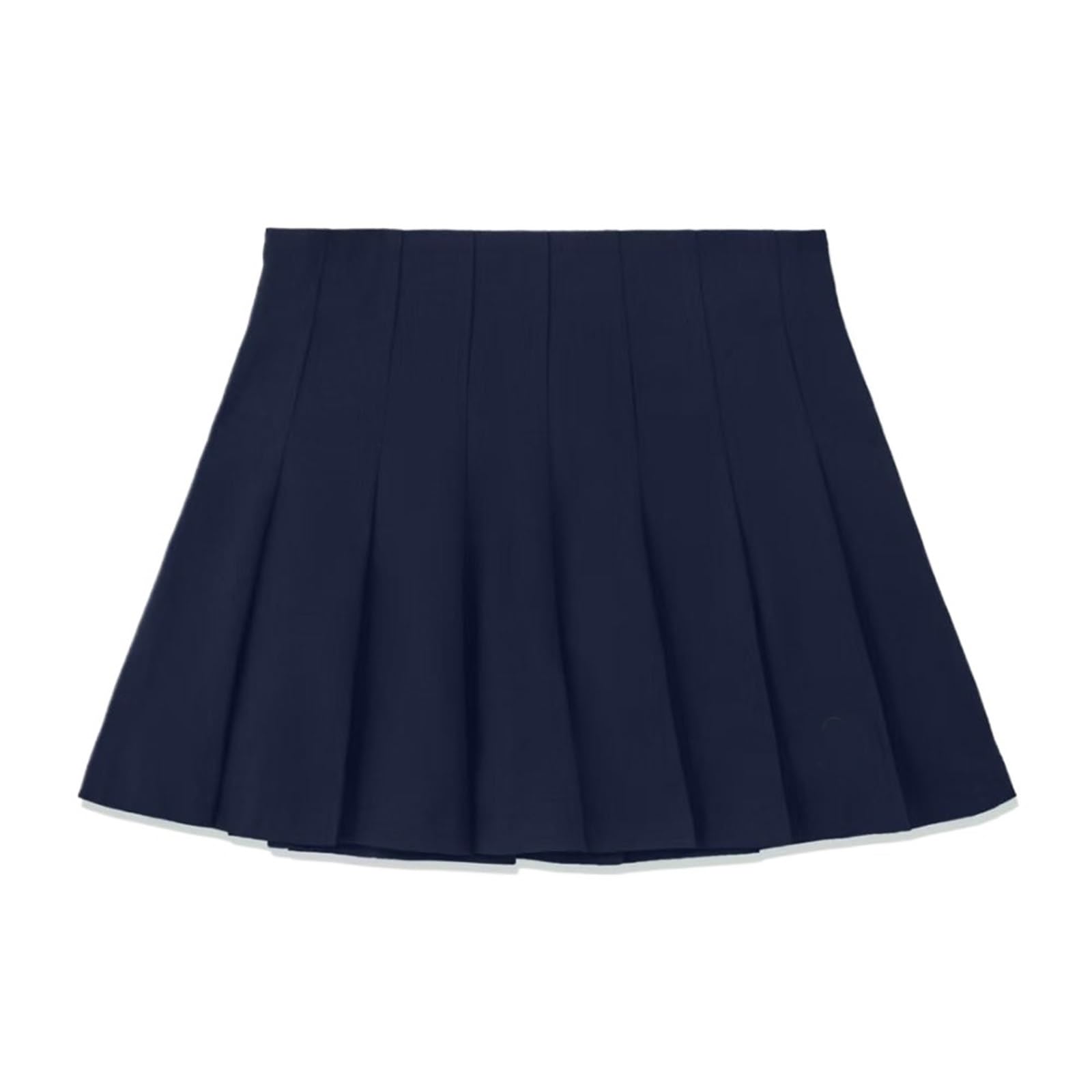 Jupe de tennis jupe courte de golf pour femme xxl plissée et confortable bleu