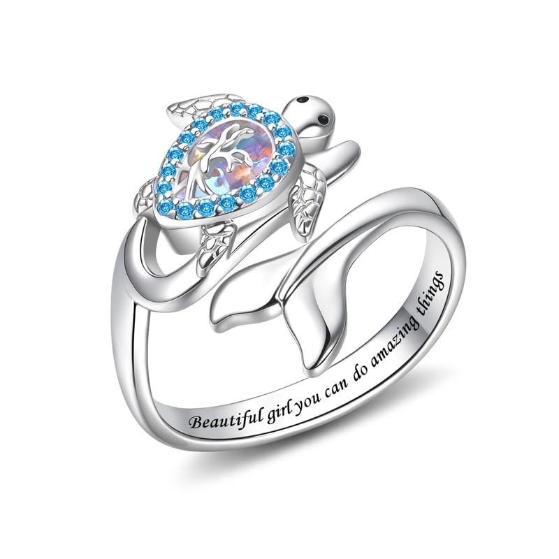Bague dauphin en argent 925 pour sublimer vos tenues d'été et de vacances