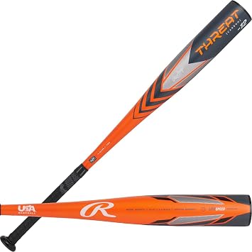 Rawlings | Threat Baseball Bat | USA | -12 Drop | 2 5/8" Barrel | 1 Pc. Composite