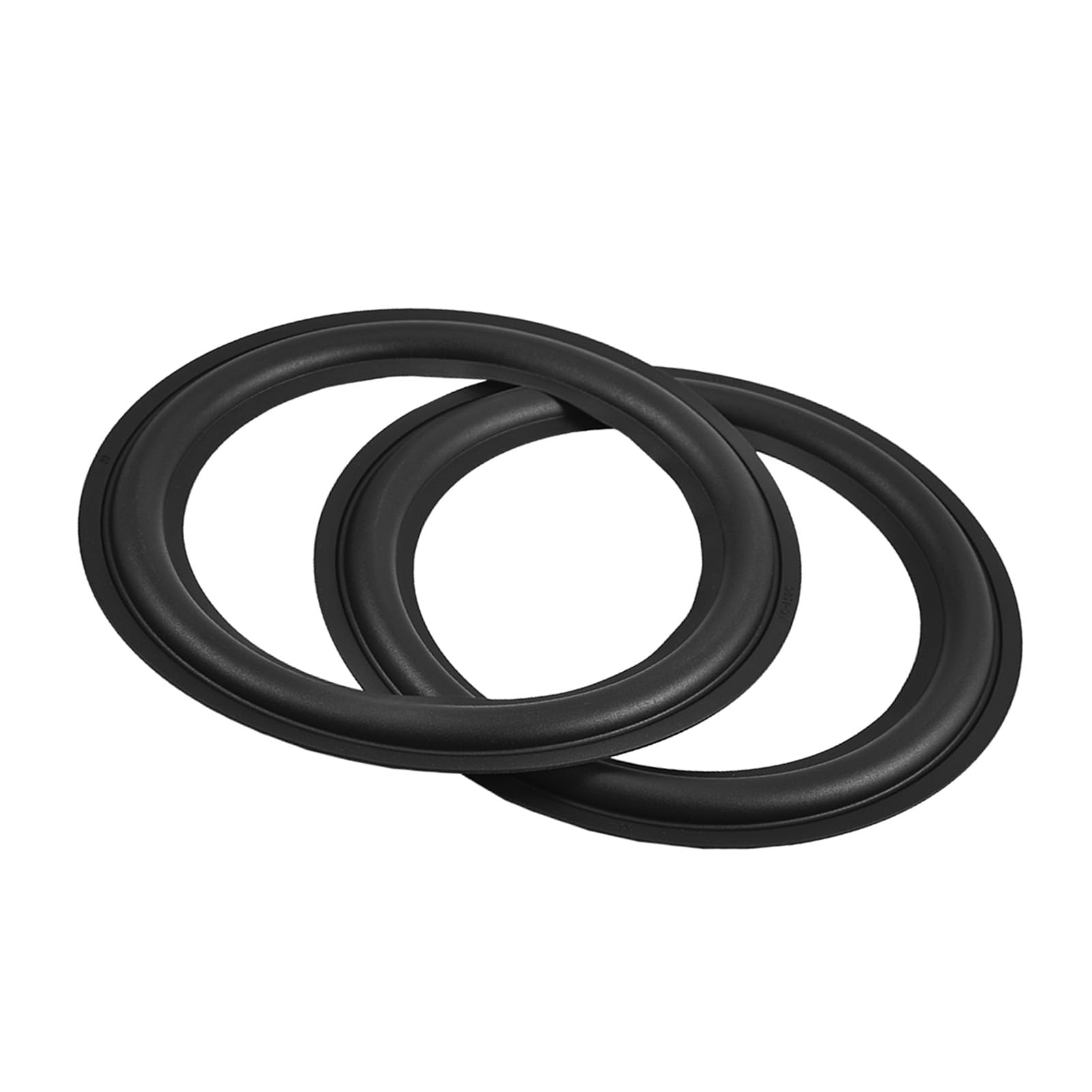 Parti di Riparazione del Bordo in Gomma per Altoparlante e Bordo 'altoparlante Surround antietà per Altoparlanti, 2 Pezzi di Riparazione del Bordo del Woofer da 8 Pollici
