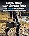 DaranEner Portable Power Station 1200W Surge, 576Wh LiFePO4 Battery Backup, Solar Generator with 100W USB-C Fast Charge, Outdoor Camping RV Backup Power, Home Emergency Power Supply