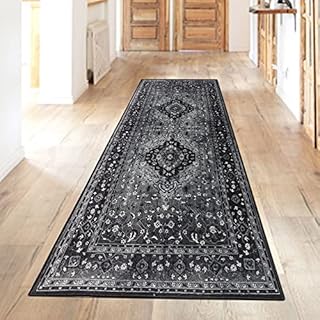 Famibay Carpet Runners for Hallways Long Hallway Hall Runner Narrow Rugs Washable Kitchen Runner Area Rugs Carpet Floor Mats for Hallway Kitchen Laundry Room Living Room