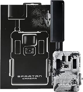 Spartan GoLive2 4G LTE Trail Camera,VZW Certified,96°FOV Wide-Angle,Live Stream,Anti-Theft GPS,On-Demand Image&Video Capture,Real-time Updates,Built-in Lithium,Spartan Areus camo