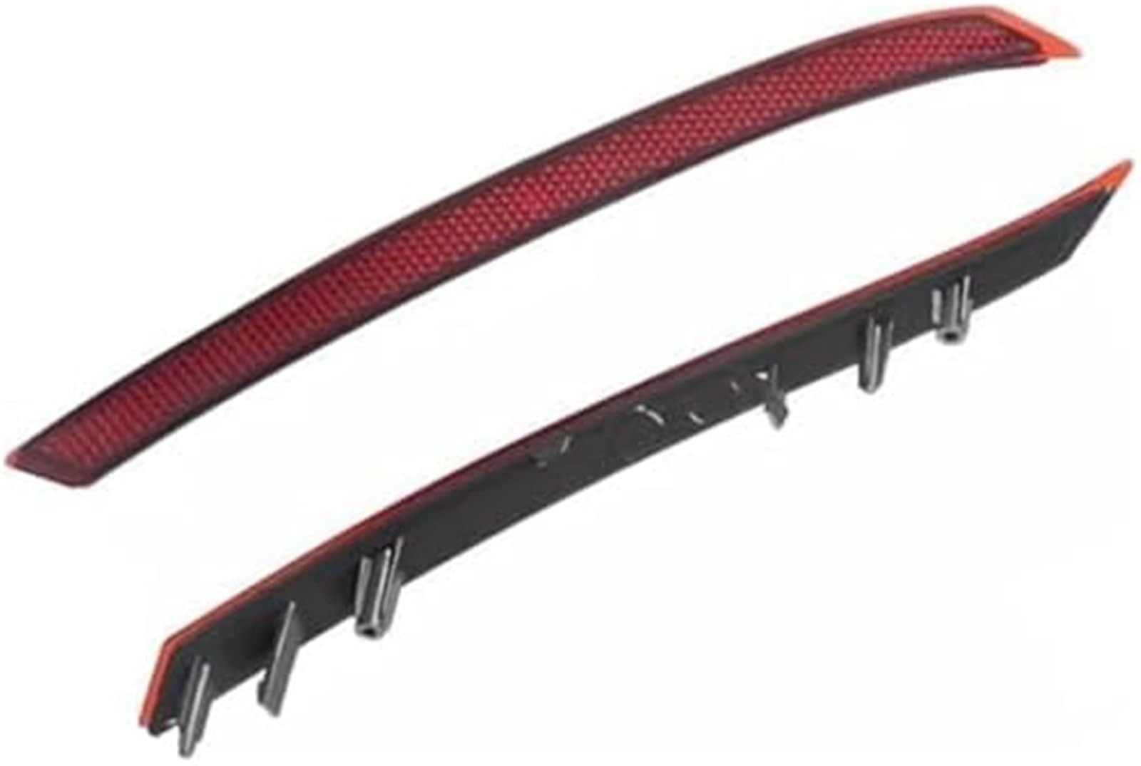 Riflettore per paraurti posteriore per auto Riflettore paraurti posteriore 1 paio di luci posizione riflettenti, per Land Rover, per Range, per Velar, per Rosso Lr093435