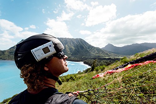 Sony FDR-X1000 4K Action Cam (4K Modus 100/60Mbps, Full HD Modus 50Mbps, ZEISS Tessar Objektiv mit 170 Ultra-Weitwinkel, Vollständige Sensorauslesung ohne Pixel Binning, Zeitlupenaufnahmen) weiß Sony FDR-X1000 4K Action Cam (4K Modus 100/60Mbps, Full HD Modus 50Mbps, ZEISS Tessar Objektiv mit 170 Ultra-Weitwinkel, Vollständige Sensorauslesung ohne Pixel Binning, Zeitlupenaufnahmen) weiß