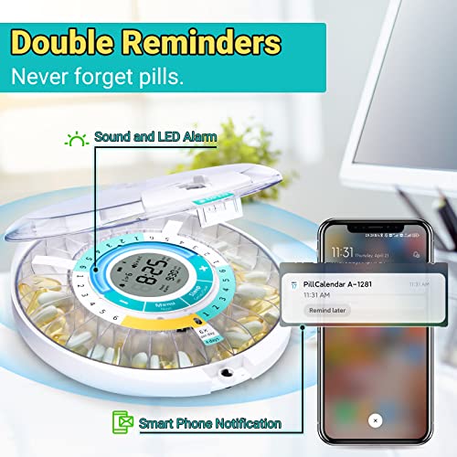7 Days Am Pm Pill Organizer And Smart Automatic Pill Dispenser #TOP5